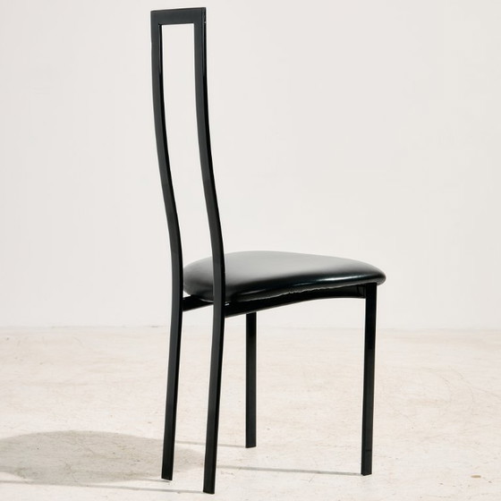 Image 1 of MK10325 Postmodern dining chair by Maurizio Cattelan for Cattelan, set of 2