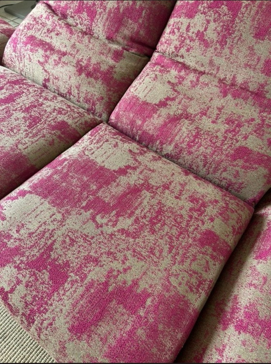 Image 1 of Koinor Design Bank 2-zits - Roze/Beige Gemêleerd