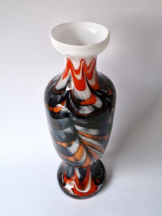 Image 1 of Empoli - Grote vintage vaas van Carlo Moretti - 37 cm