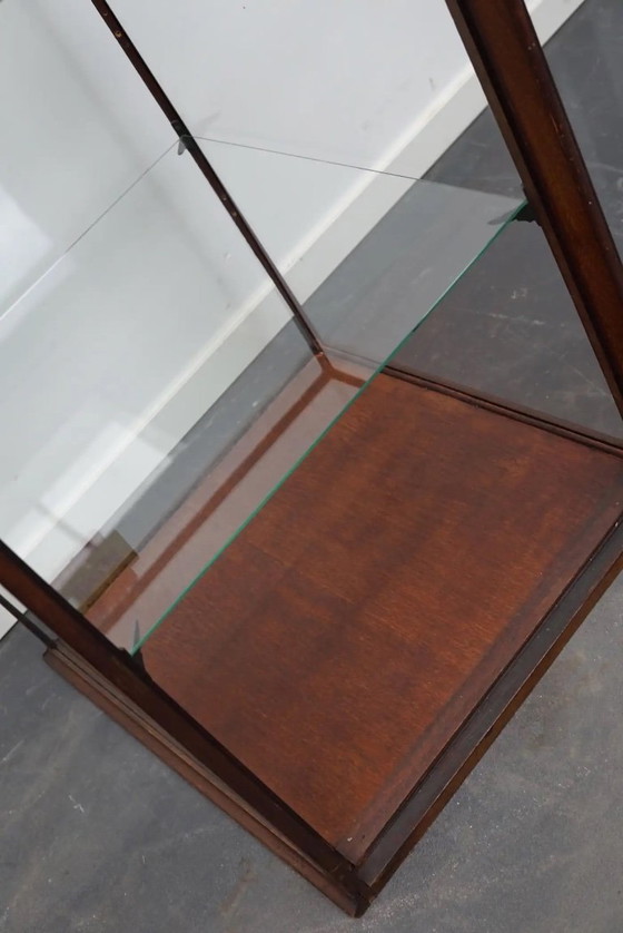 Image 1 of Vitrine de musée/boutique victorienne en acajou, fin du XIXe siècle