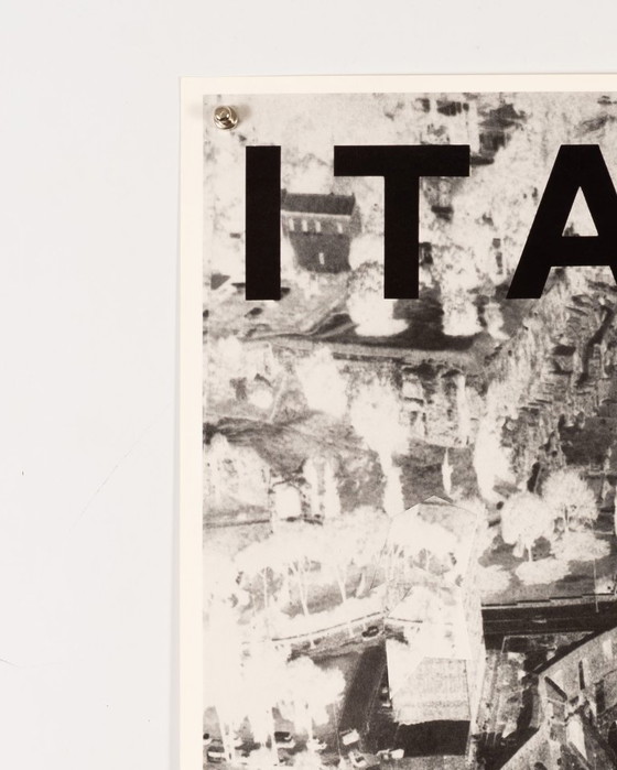 Image 1 of Italia 90 – 1990 Originele vintage sportposter van Alberto Burri – Modern – 100x70 cm