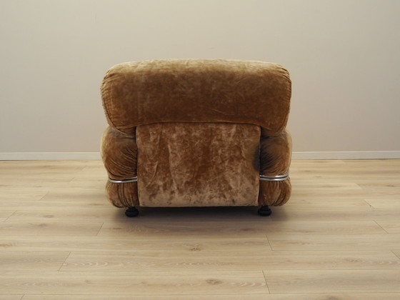 Image 1 of Velour Armchair, Italian Design, 1970s, Production: Italy