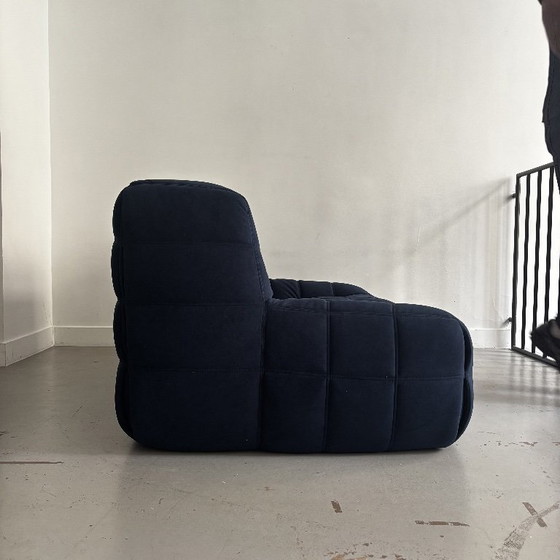 Sofá de dos plazas "Kashima" de Michel Ducaroy para Ligne Roset, 1976 – Sofás de 2 plazas, Velvet (photo 5 of 10)