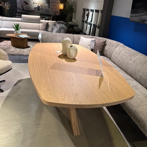 Umara - Deens Ovaal - 220x120 - Blond Oak – INHOUSE, eettafels (photo 2 of 3)
