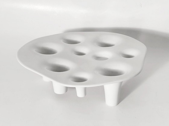 Image 1 of Willem Noyons candlestick fruit bowl set