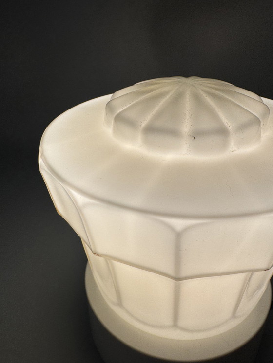 Image 1 of Thabur plafondlamp in crème glas