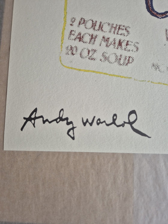 Image 1 of Andy Warhol - Pop Art Screenprint / Lithograph - Limited Edition