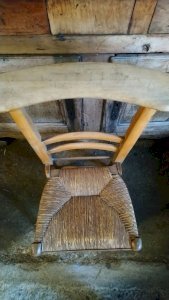 Chaise prie dieu paillÃ©e ancienne en hÃªtre – Fauteuils (photo 11 of 34)