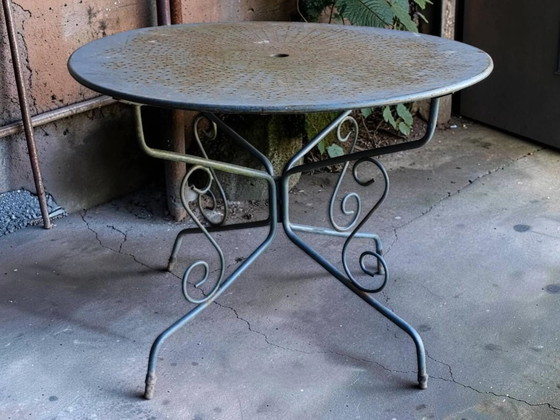 Tuinmeubelen in ijzer – Iron, Art Nouveau (photo 7 of 9)