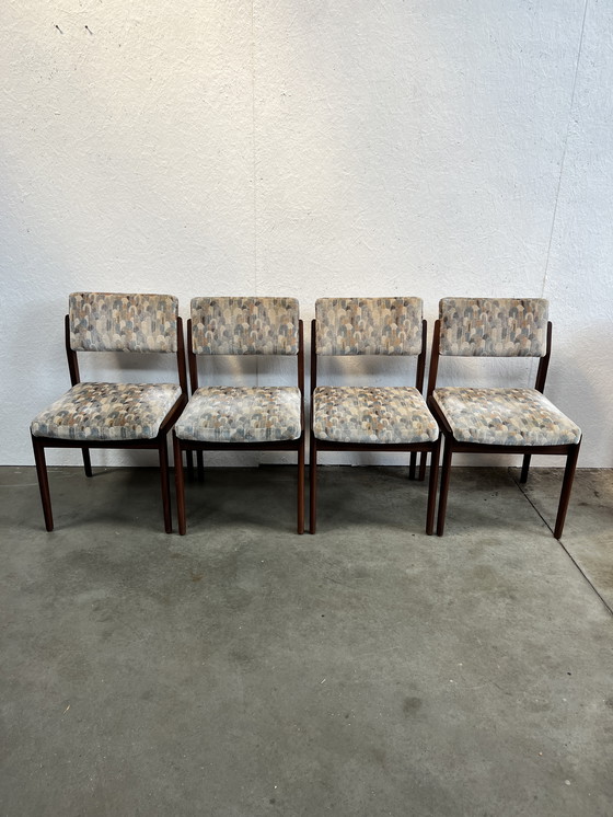 Image 1 of Quatre rares chaises de salle à manger d'époque, modèle 641p, Rudolf Glatzel pour Thonet