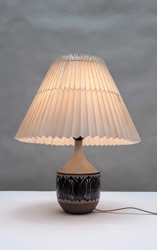 Deense Keramische Tafellamp Marianne Starck 1960,s