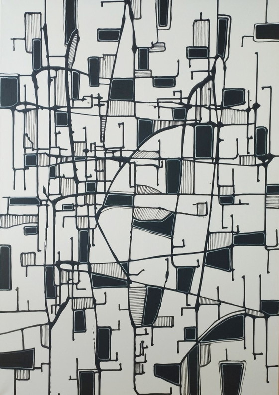 Image 1 of Natia Antadze Composition abstraite XXL