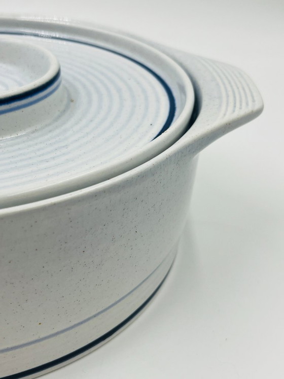 Image 1 of “Brendan” Stoneware Casserole Dish by Arklow Ireland – 1970