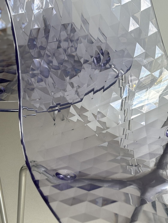 Image 1 of Juego de dos sillas Calligaris “ICE” de diseño italiano