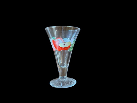 Image 1 of Magnifique ensemble vintage de 6 coupes à glace en verre