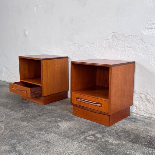Pair of G-Plan "Fresco" Nightstands, 1970