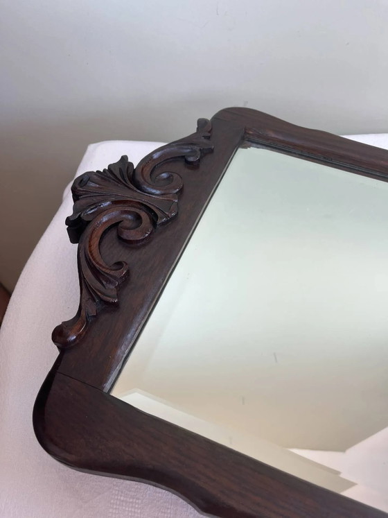 Nussbaum Spiegel Napoleon III – Wood, Glass (photo 2 of 11)