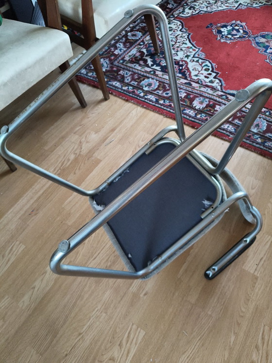 Image 1 of Vintage design Gispen stijl buisframe stoel