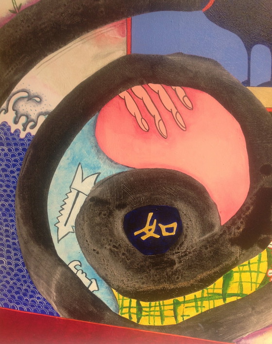 Image 1 of Martin Bradley "Hiro Yuki" Óleo sobre lienzo (ancho 80 x alto 60 cm)