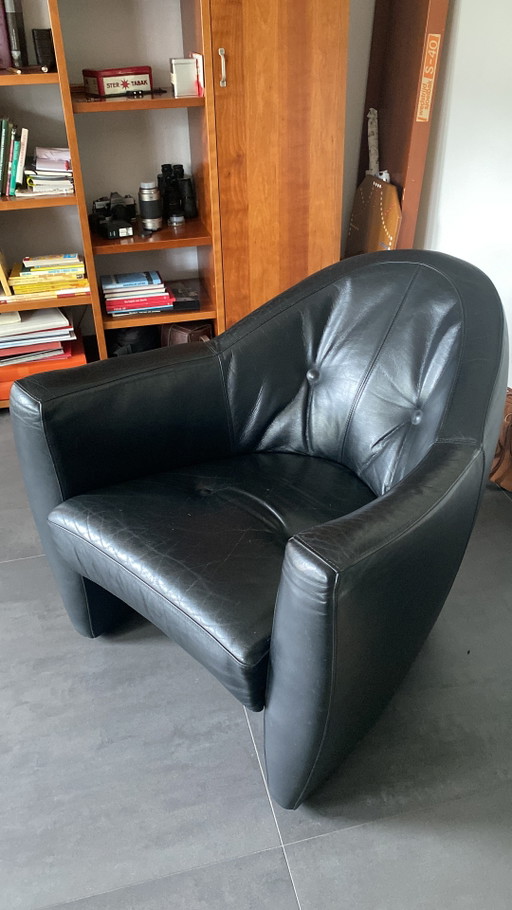 Leolux leren stoel – fauteuils, Leather