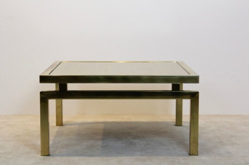 Table basse dorée