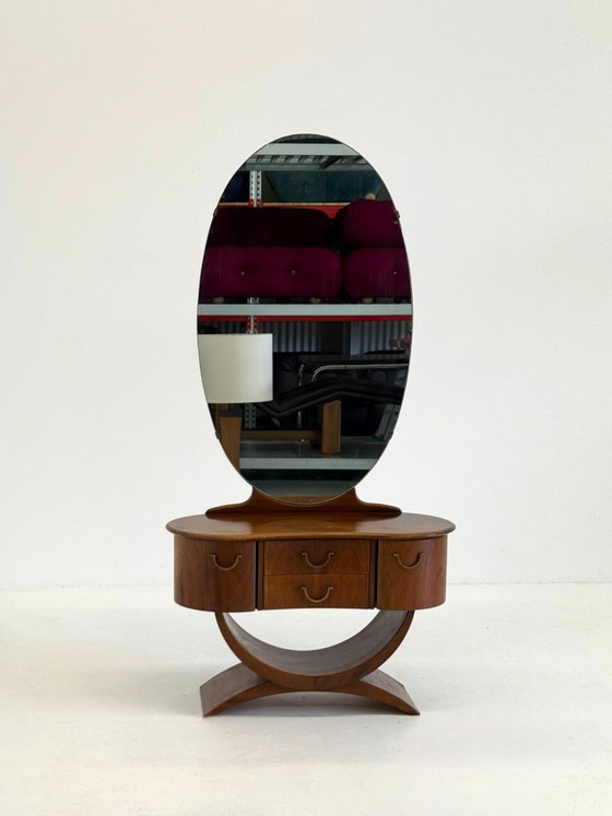 Art Deco dressing table by A A Patijn for Zijlstra Joure from the 1930s – Wood (photo 5 of 13)