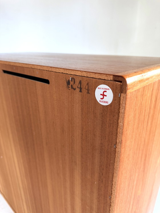 Scarpiera vintage in teak danese, CFC Silkeborg ‘70 – Armadi contenitori, Legno, Plastica (photo 8 of 11)