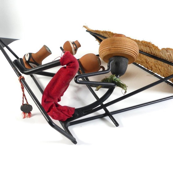 Image 1 of Bror Bonfils metal wall decoration, 1950s, Danish Design