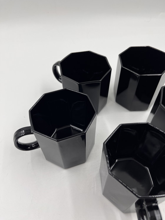 Image 1 of Lot De 5 Mugs Noir