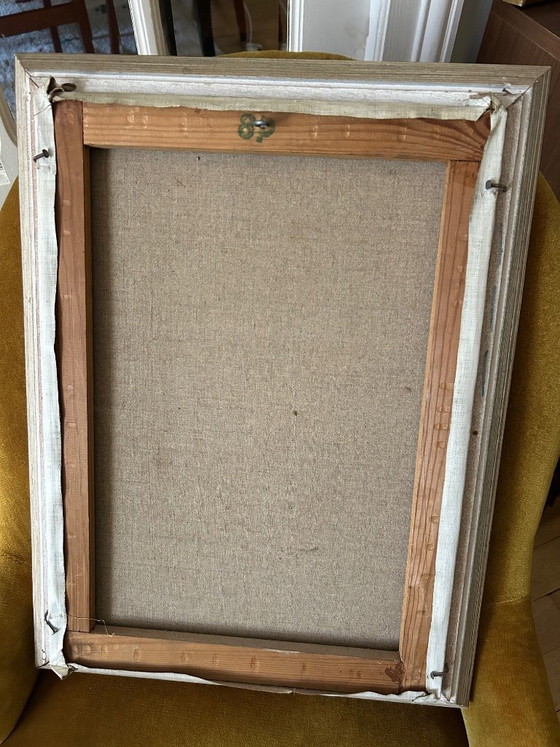 Image 1 of oil on canvas from the 1950s