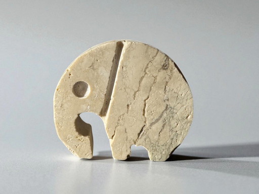 Lot de 5 sculptures d'Enzo Mari