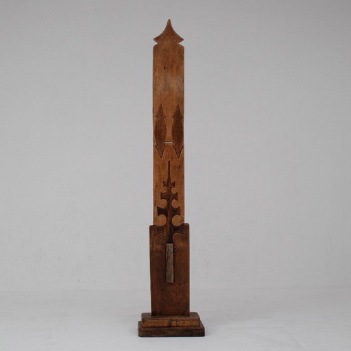 Ensemble de 3 sculptures en bois de Luciano Bertolotto