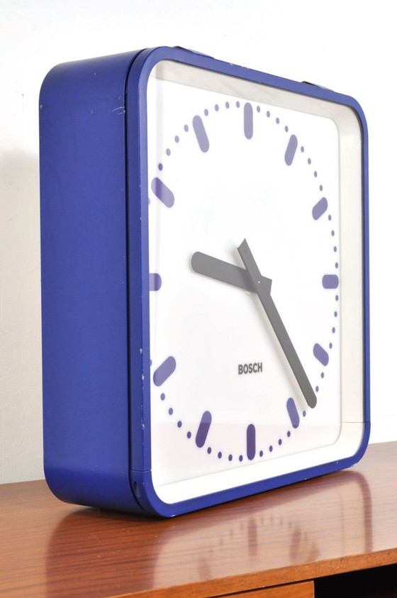 Image 1 of Horloge murale vintage de gare NS