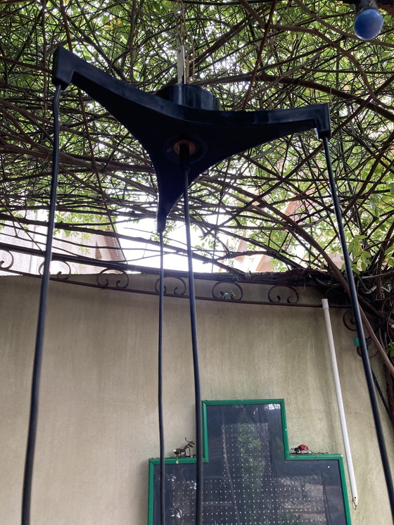 Image 1 of 4 Globe Hanglampen Metaal, Chroom, Jaar 70/80