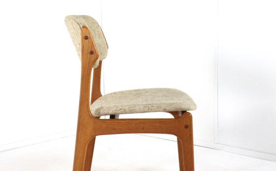 Image 1 of Ensemble de 6 chaises Erik Buch pour O.D. Mobler modèle 49 vintage