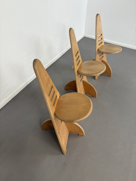 Image 1 of Set off 3, design regolabile in compensato di Gijs Boelaars per Lundia, anni '80