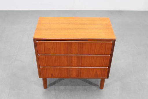 1960s Teak Chest of Drawers, Denmark