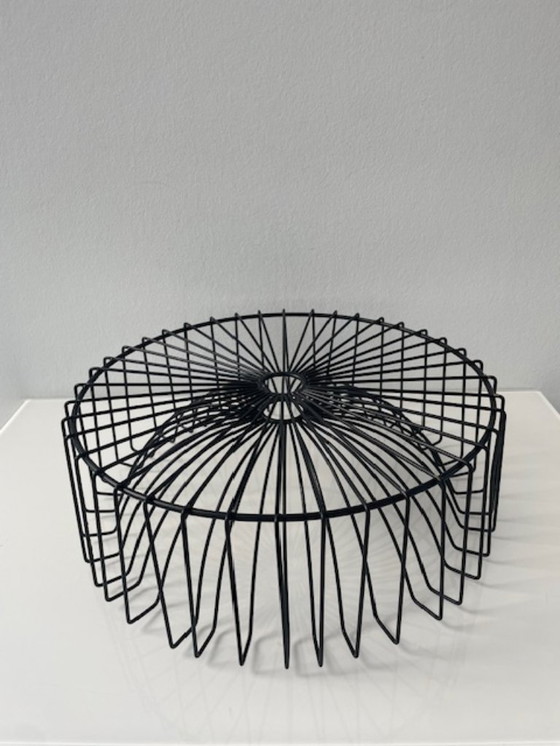 Image 1 of Frutero moderno de metal negro Ø34 cm