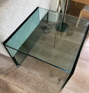 Glazen salontafel