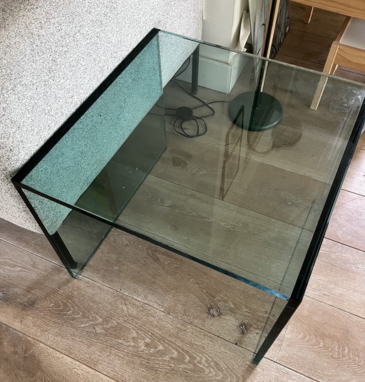 Glazen salontafel