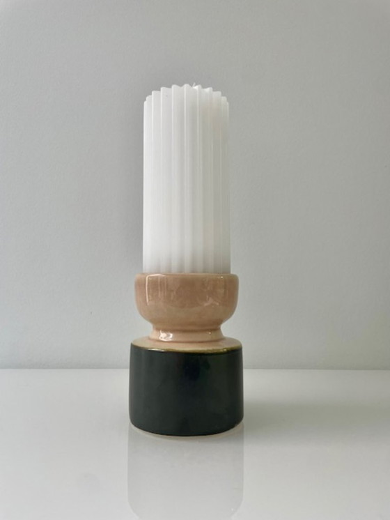 Image 1 of Candelabro de cerámica moderno: diseño brillante y mate