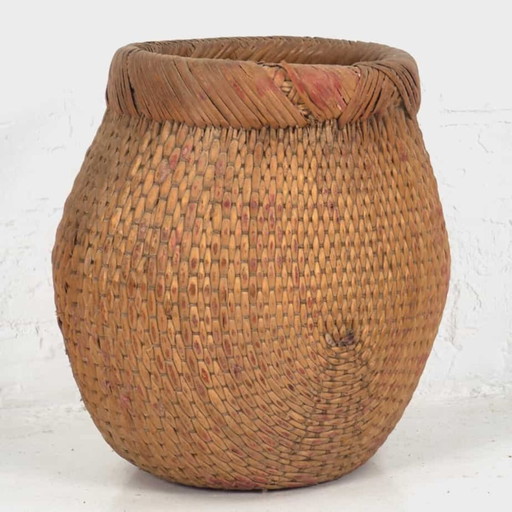 Antique fisherman's basket (c.1900) #4