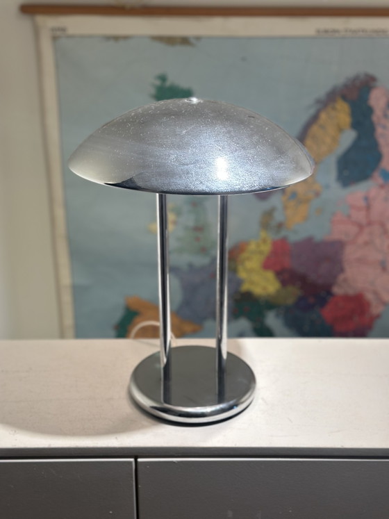 Image 1 of Vintage Robbert Sonneman Mushroom tafellamp 