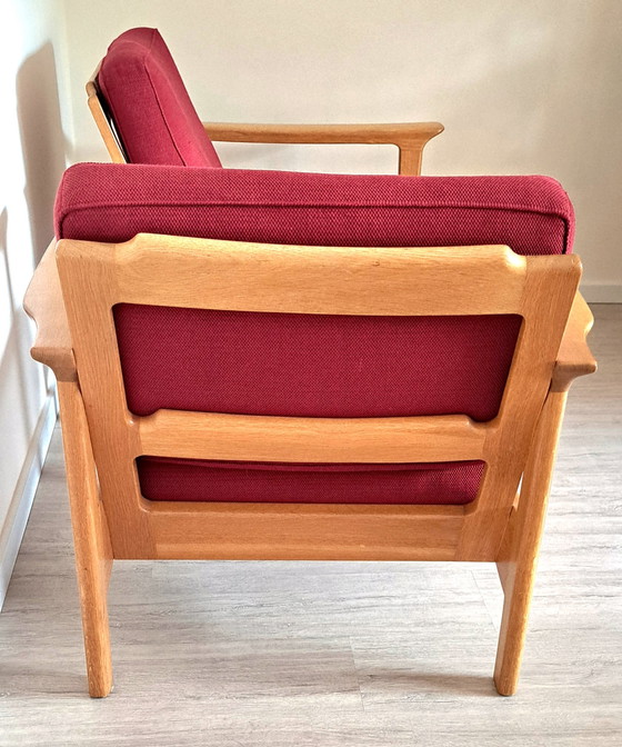 Vintage Knoll Antimott Seating Set – Sofa Bed + 2 Lounge Chairs – Mid Century 1960s/70s – Couches, Wood (photo 12 of 13)