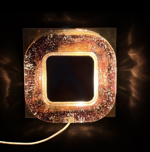Space Age 70s Wall light Bubble Glass-Helena Tynell