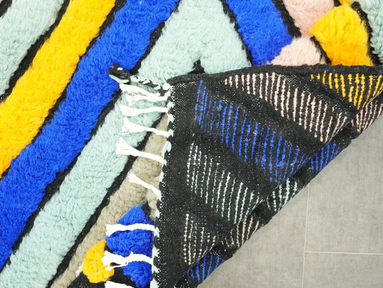 Image 1 of Tapis berbère - 259 Cm X 157 Cm - Laine colorée