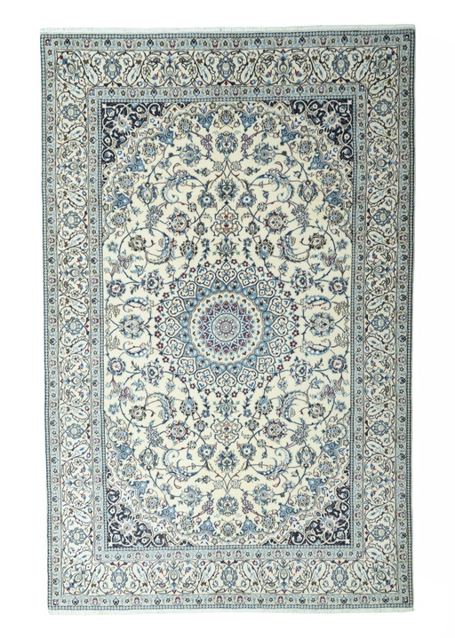 Tapis d'Orient Naïn 9 La noué à la main avec de la soie - 311 X 201 cm