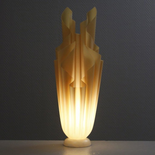 Georgia Jacob large ambiance lamp "Athena" France 1990s