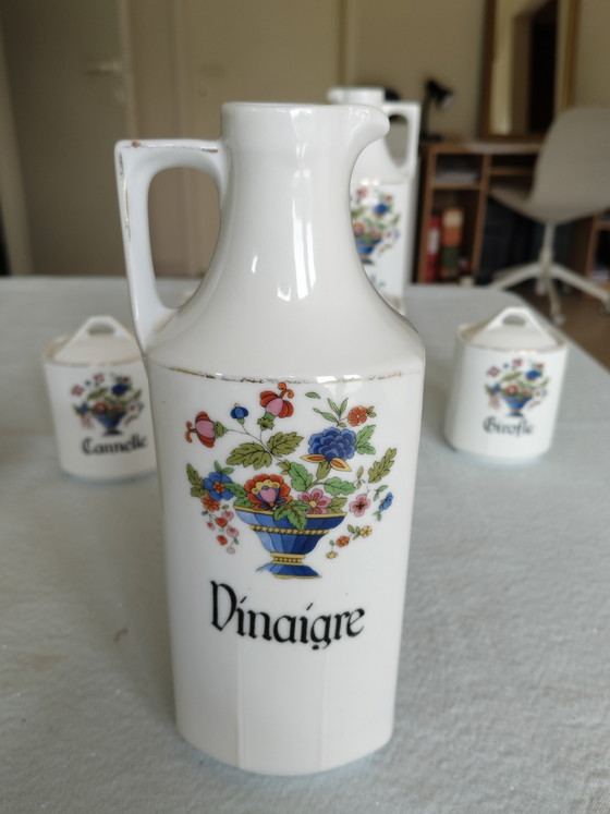 Image 1 of Set of spice jars/bottles 'Baudour'