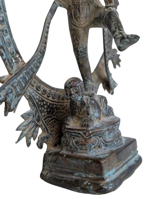 Shiva Nataraja de Bronce Indonesia Siglo XIX – Esculturas, Bronze (photo 10 of 12)